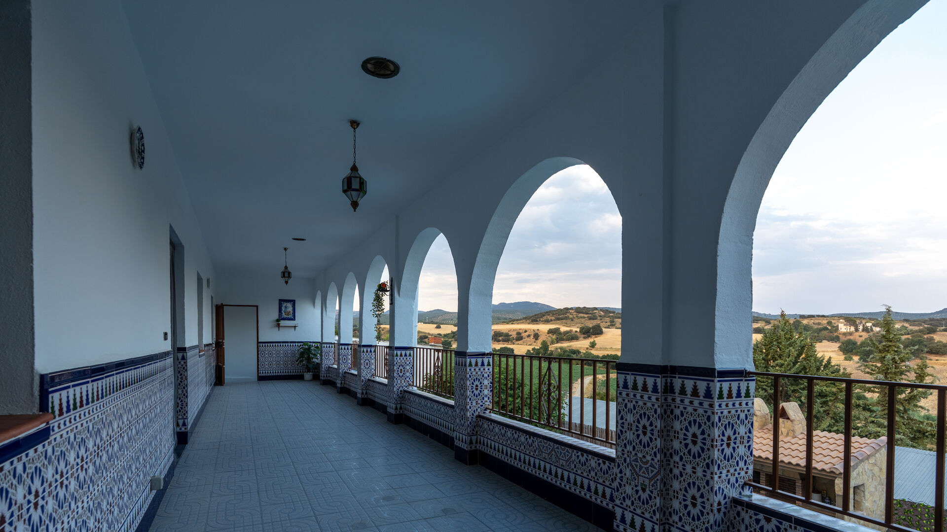 Terraza con vistas panorámicas